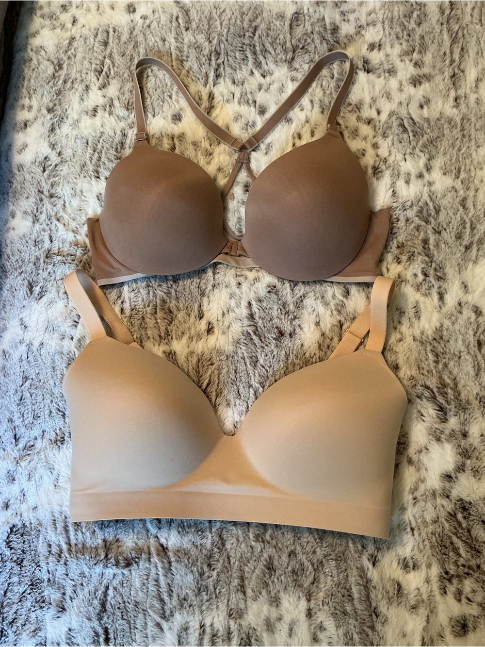 Soma Embliss Bra and Warners Front Closure Bra